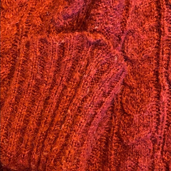 Free People Distressed Cable Knit Sweater - Picture 4 of 7